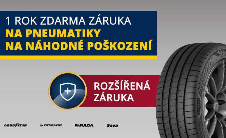 Získejte rozšířenou záruku na rok zdarma!